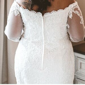 David’s Bridal Wedding Dress!